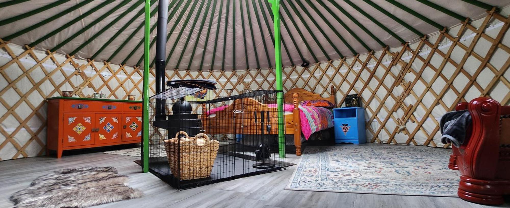 Luxury tent Kerrib Farm Pomeroy