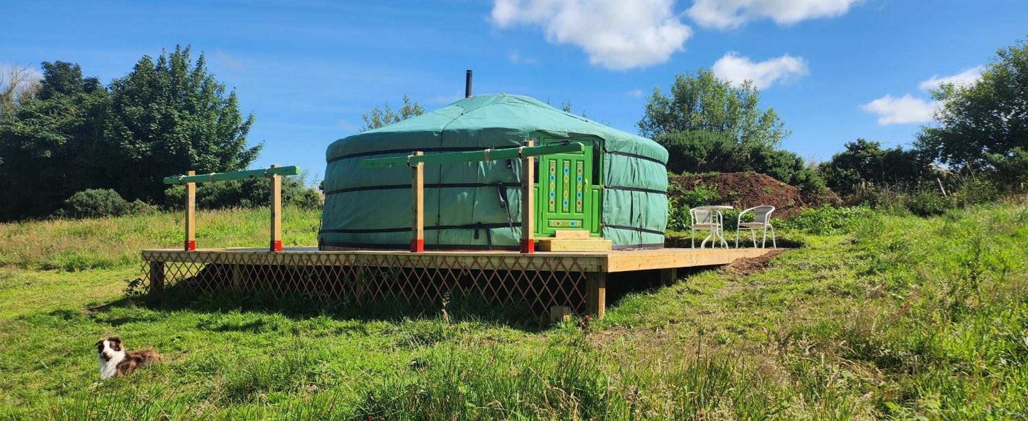Kerrib Farm Luxury tent Pomeroy