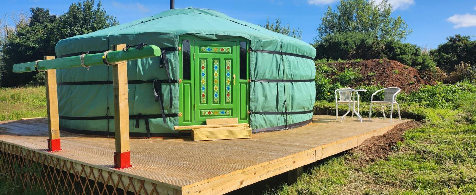 Luxury tent Kerrib Farm